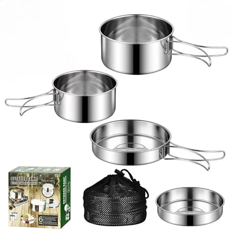 Ensemble de casseroles antiadhésives acier inoxydable – Image 10