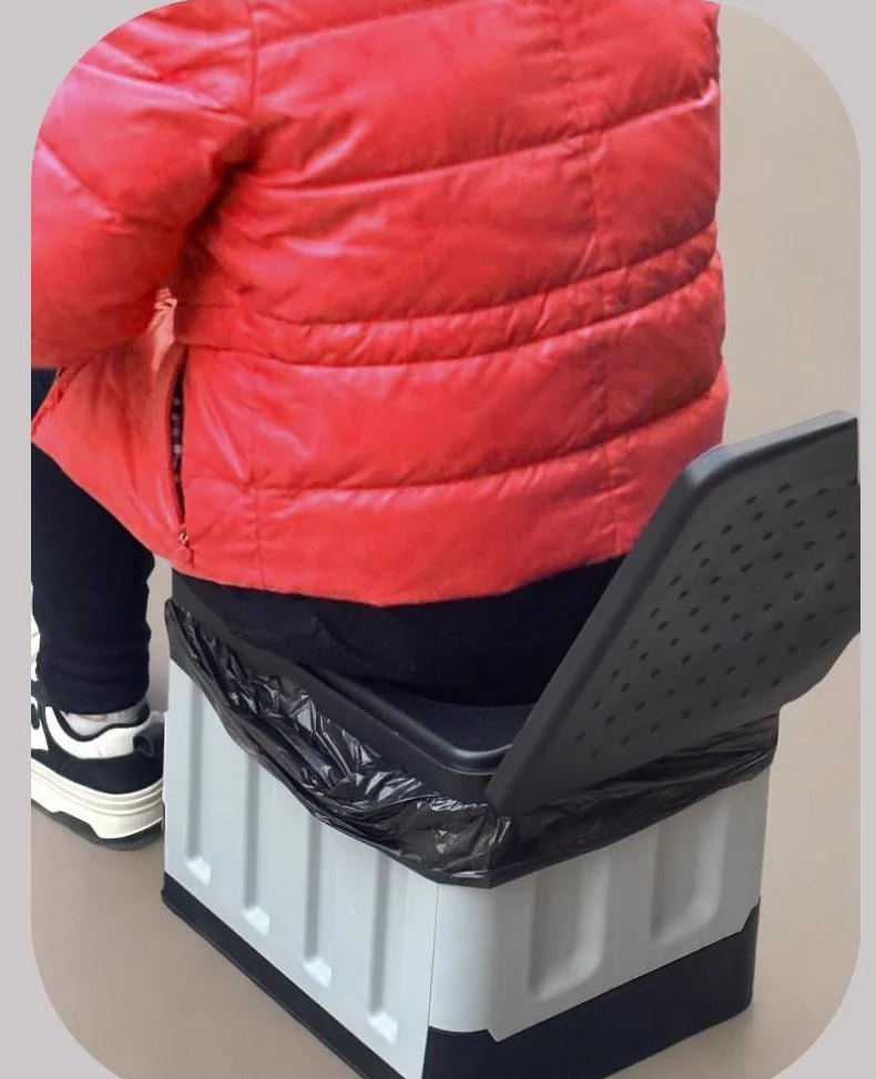Accessoires camping pliable toilette d'urgence robuste et léger – Image 24