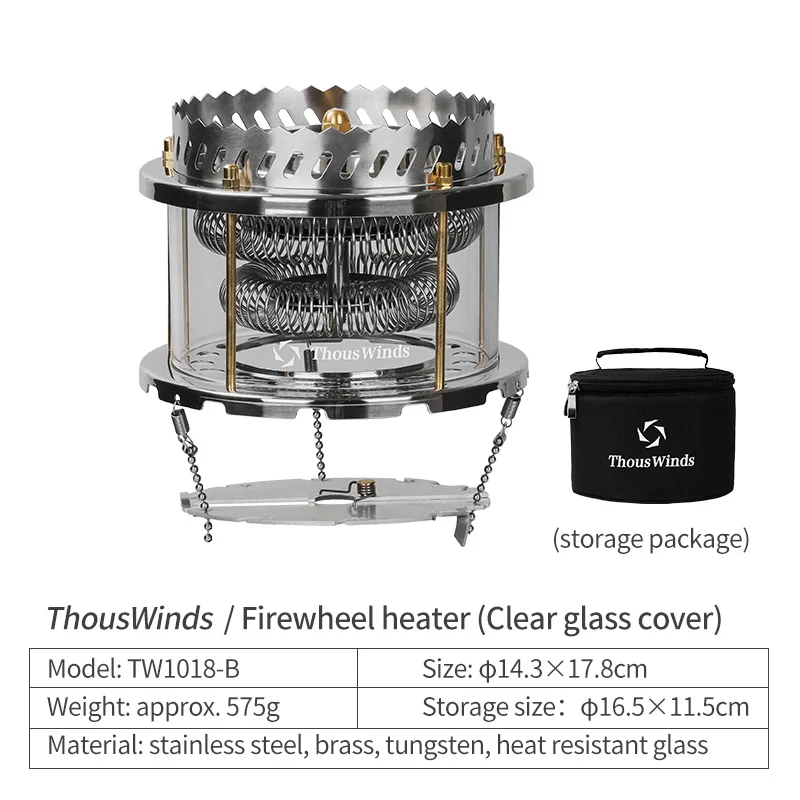 réfaud au butane plein aire multifonction sur trepied Thous Winds TW1018 – Image 16