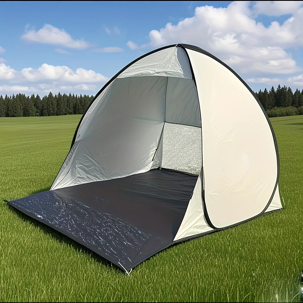 Abris solaire de plage Pop-Up instantanée légère pour 2 à 3 personnes imperméable, coupe-vent, Portable, – Image 4