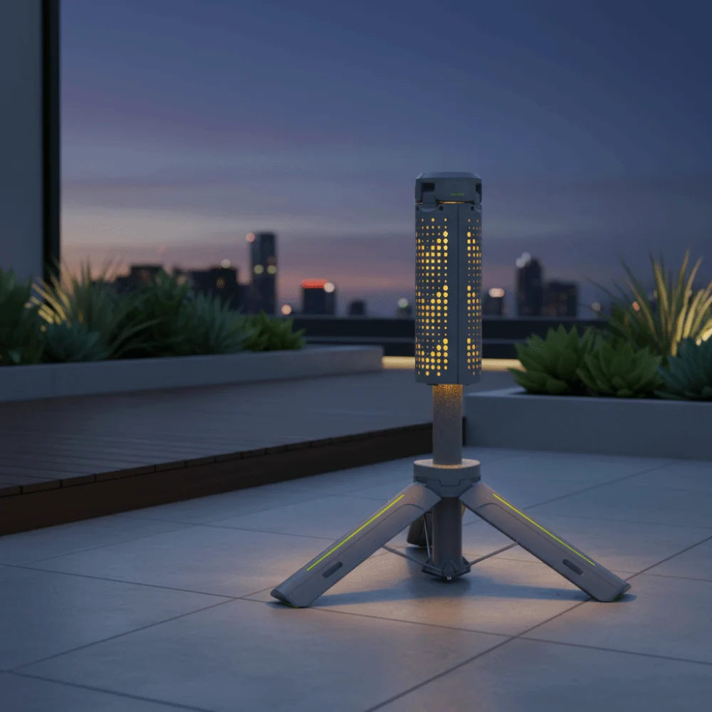 Lampe LED rechargeable 13h d'autonomie pliable ajustable – Image 2