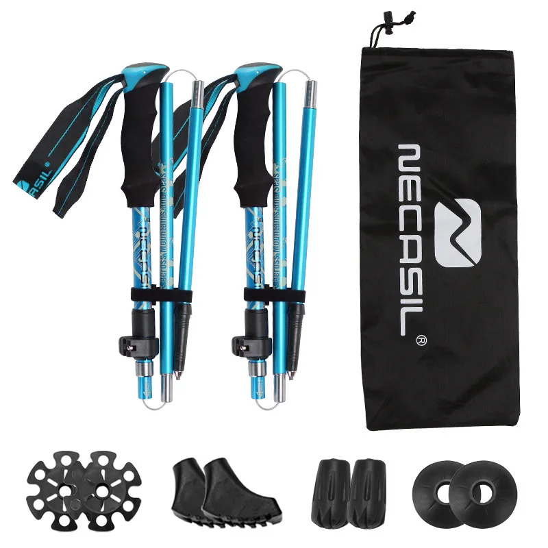 2 bâtons de trekking ultralégers pliables – Image 8