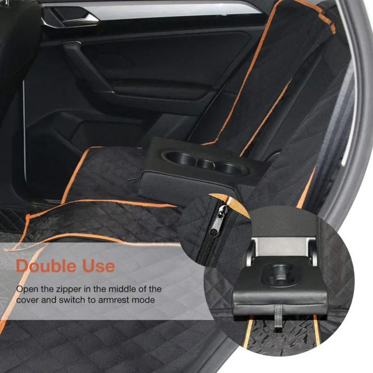 Housse imperméable, tapis de protection de siège arrière – Image 18