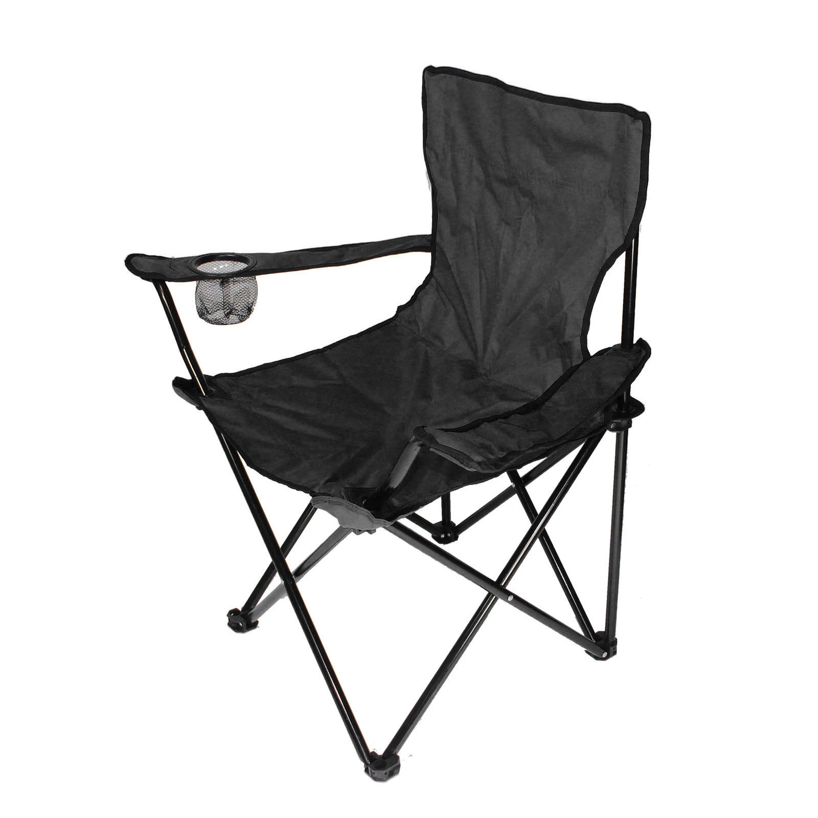 Chaise Camping Pliante avec accoudoire et porte verre 50×50×80 cm – Image 8