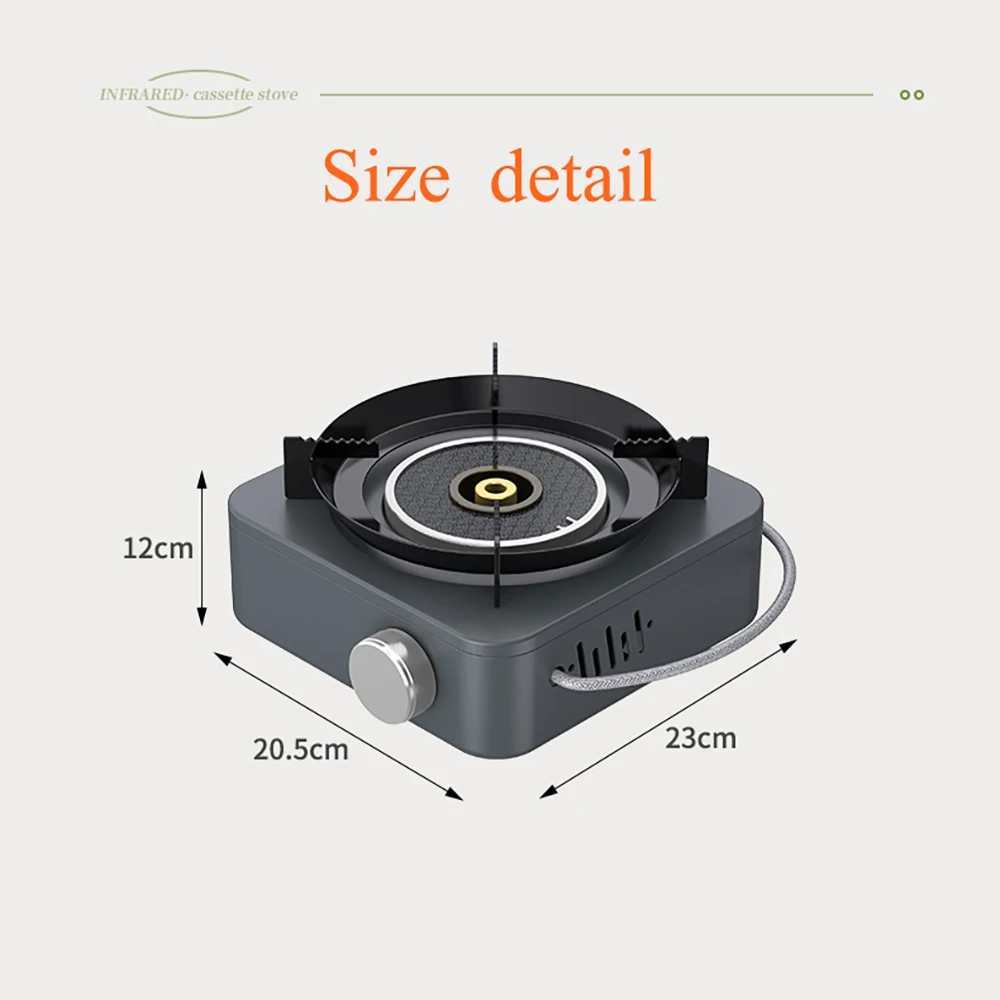 Réchaud infrarouge double brûleur 5000W haute puissance – Image 11