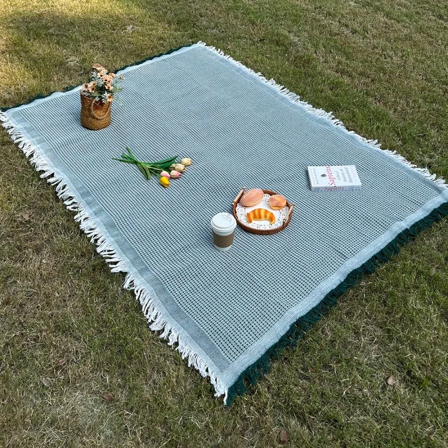 Tapis/Nappe/couverture de pique-nique doux et pliable fashon – Image 3