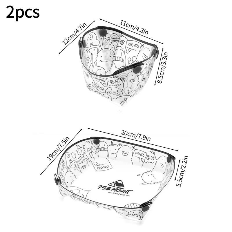 Vaisselle de camping pliable légère pour l'extérieur – Image 13
