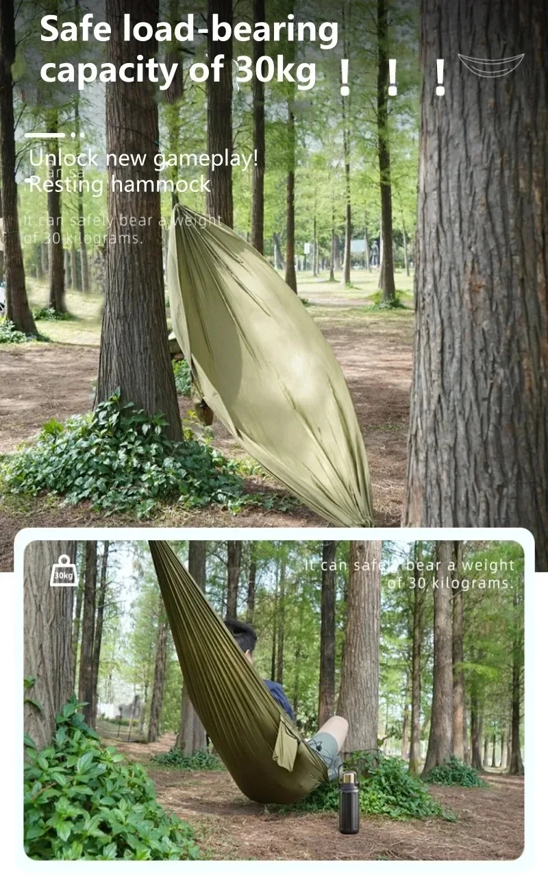 Hamac ultralégerpasse partout la randonnée, bivouak camping – Image 6