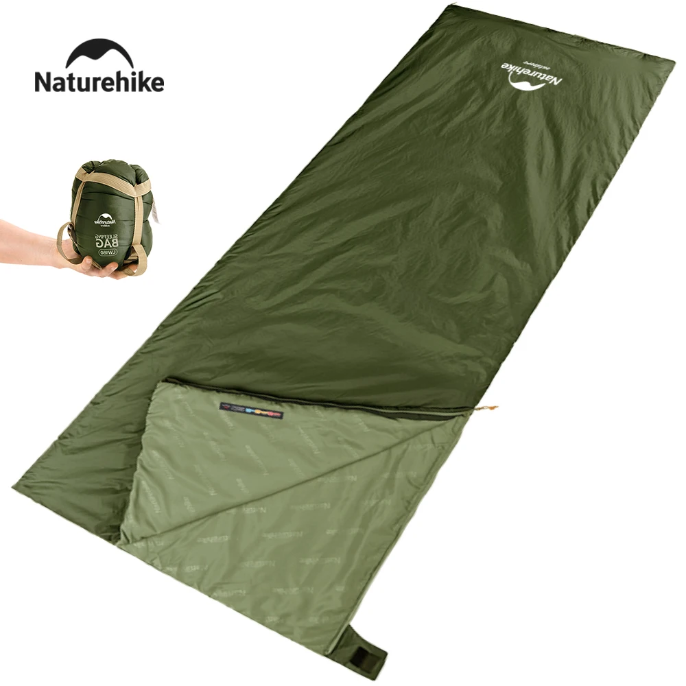 Sac de couchage de camping, imperméable, ultraléger, 3 saisons, grand sac Naturehike 2026