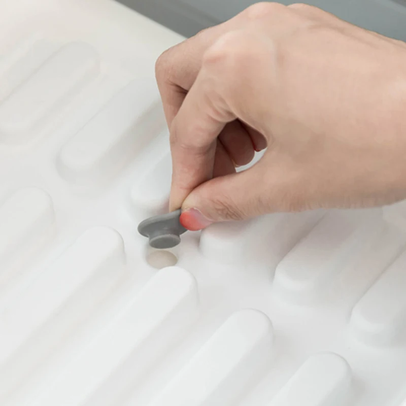 Égouttoir à vaisselle pliable et portable pour cuisine – Image 5