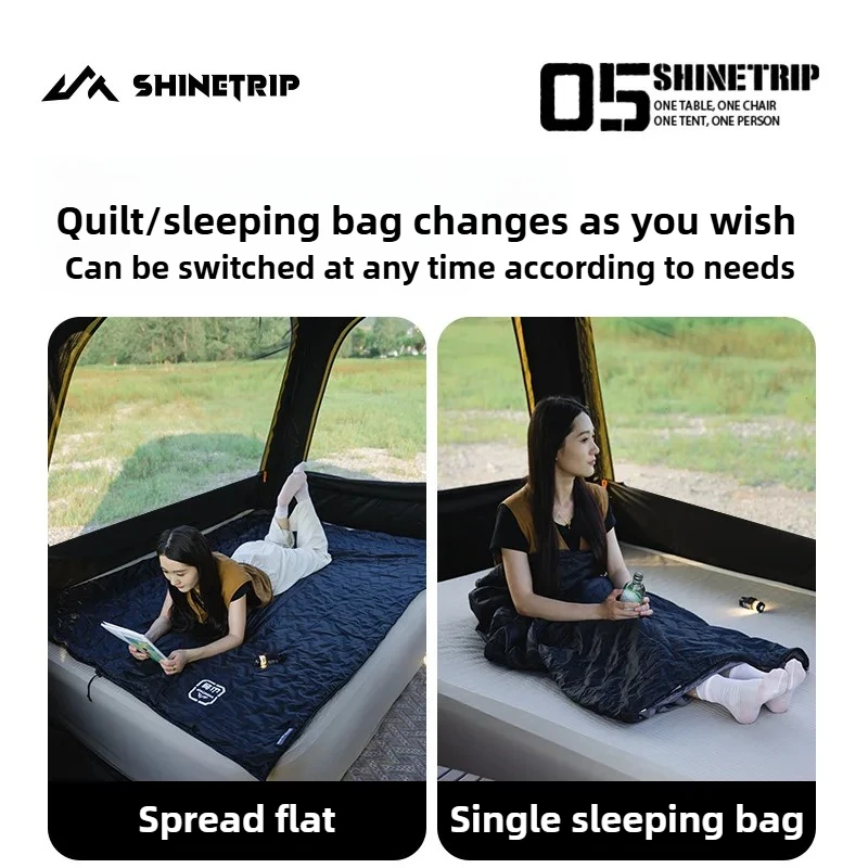 Sac de couchage Isolation douce respirante ShineTrip 2026 – Image 5
