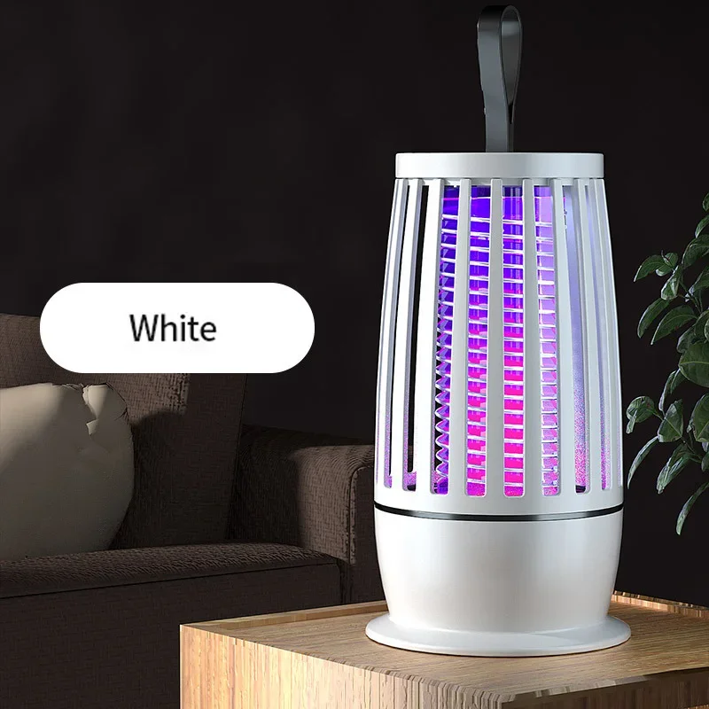 Lampe anti-moustiques électrique rechargeable par USB 2026, silencieux pour extérieur et intérieur – Image 9