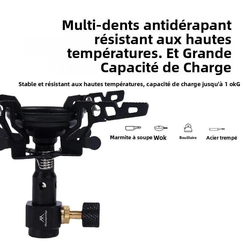 réfaud à gaz Mini brûleur haute puissance 3300 W pour cartouche MOUNTAINHIKER – Image 4