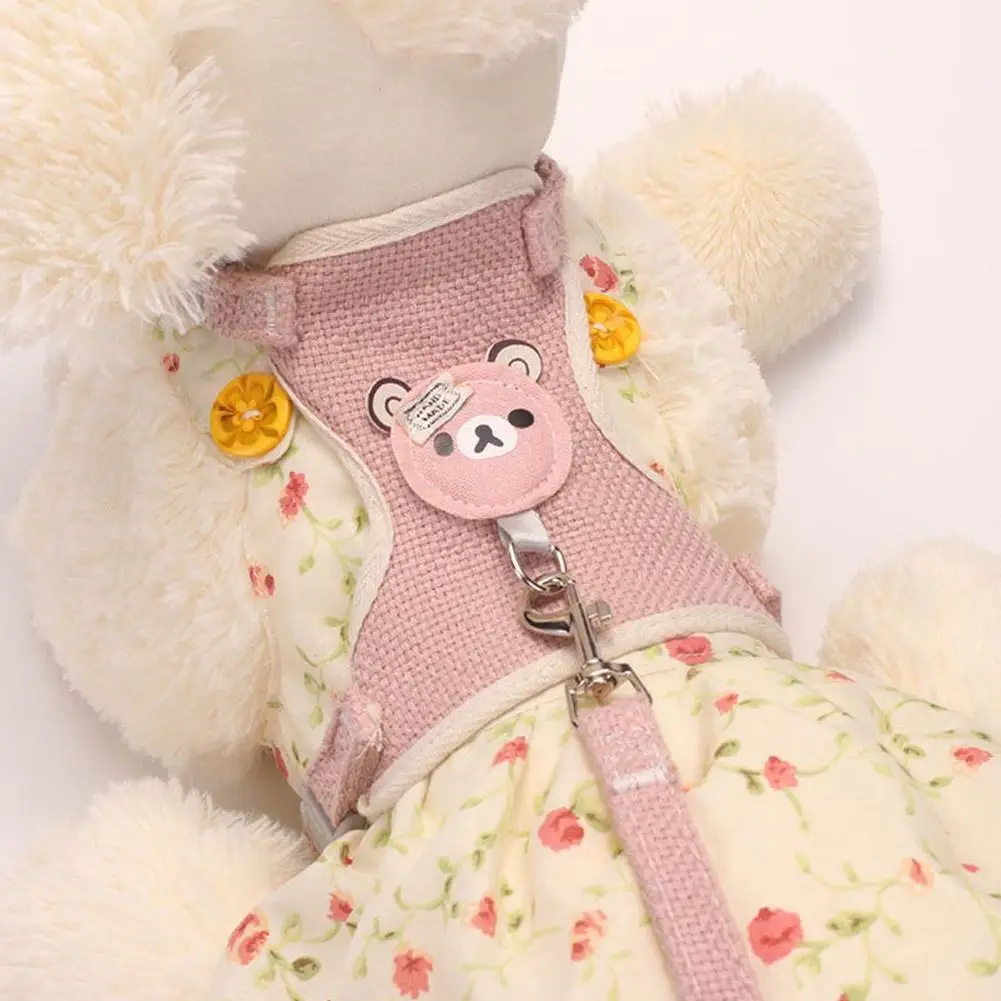 Ensemble harnais laisse mignon pour chaton et petit chien – Image 5