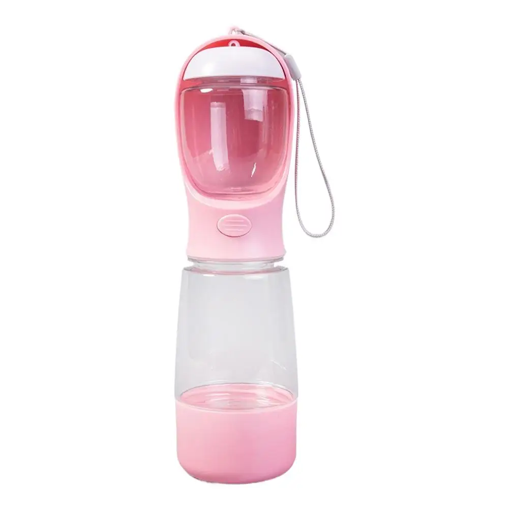 Bouteille d'eau portable 3-en-1 distributeur d'eau, de nourriture et sac a crotte – Image 7