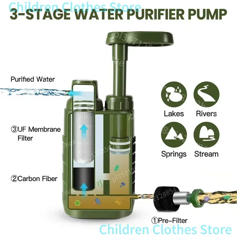 Pompe de purificateur d'eau extérieure – Image 2