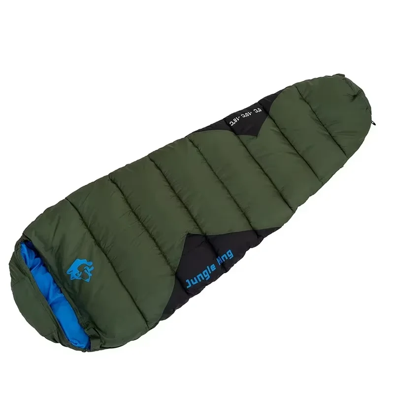 Sac de couchage imperméable épais pour temps froid d'hiver chaud 0/-10°C – Image 12