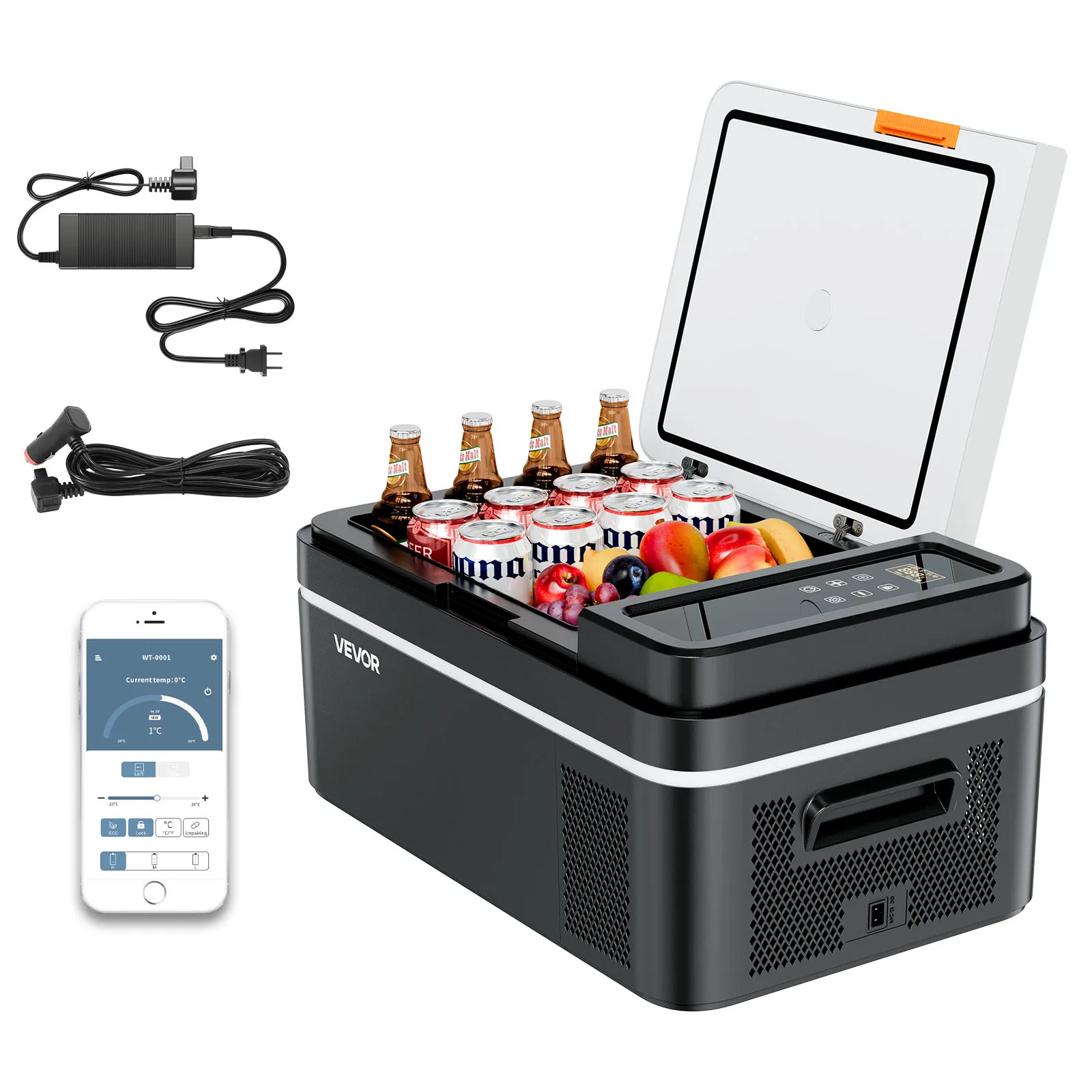 glacière éléctirque 15-55L Compresseur électrique 12V/24V DC 110-240V AC Succebuy