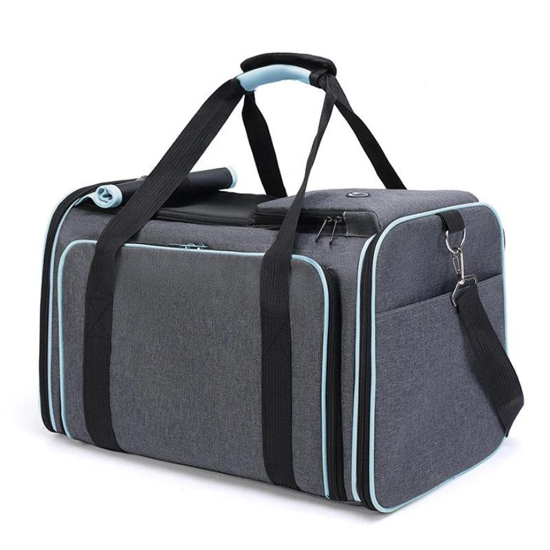 Sac de transport respirant pliable pour petits animaux chien/chat voiture, extérieur, grand espace – Image 5