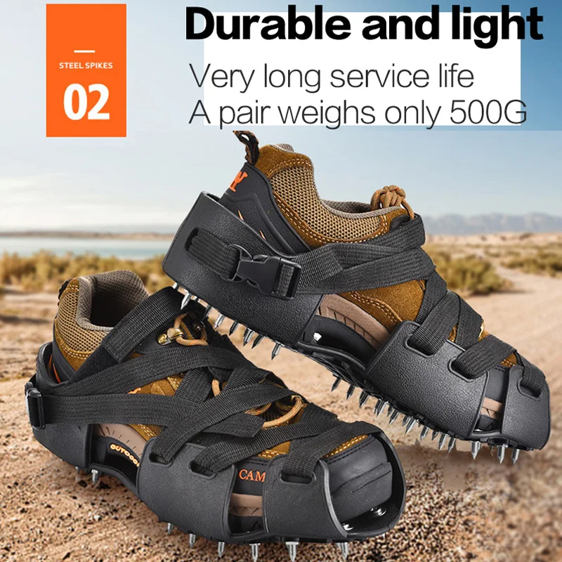 crampon antidérapants à 32 dents, neige / glace – Image 3