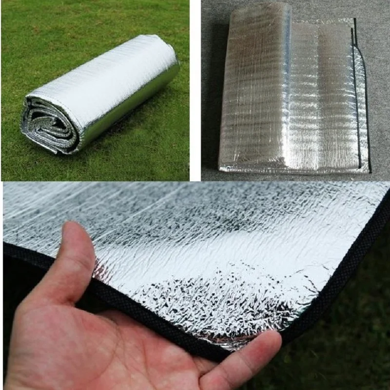 Tapis/Nappe/Isolent sol de camping imperméable, en mousse, pliable, matelas de couchage, pique-nique/plage/matelas – Image 4