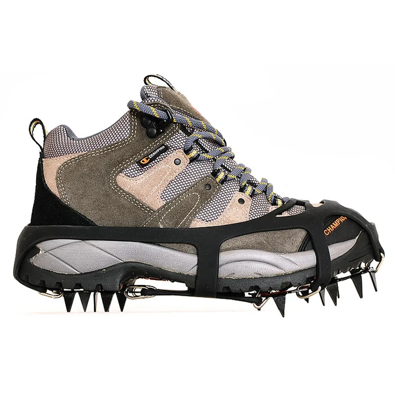 crampons 18 dents neige/glace toutes chaussures fermées – Image 2