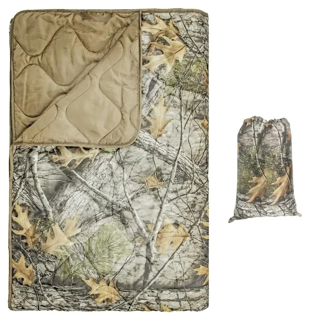 Sac de couchage chaud/Couette de camping ultralégère camouflage -10℃/~20℃Welead Camo Woobie – Image 7
