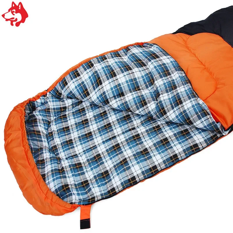 Sac de couchage double en coton à maillons imperméable - Sacs de couchage 0/-10 °C Jungle king – Image 5