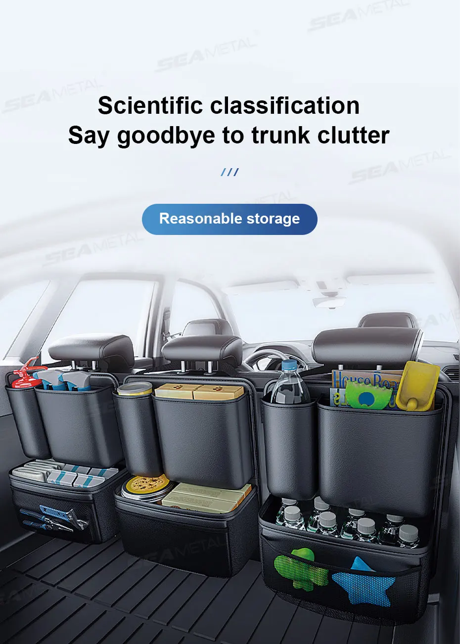 Sac de rangement pour coffre de voiture de grande capacité – Image 10
