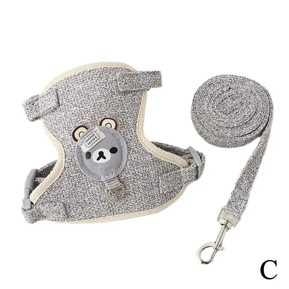 Ensemble harnais laisse mignon pour chaton et petit chien – Image 9