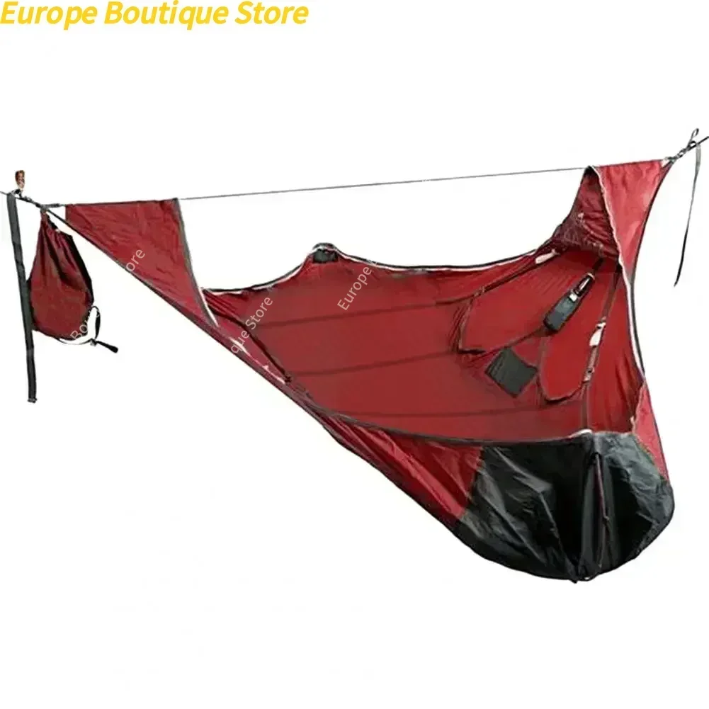 Hamac anti-moustiques, sangles solides, anti-déchirure, multi-personnes – Image 2