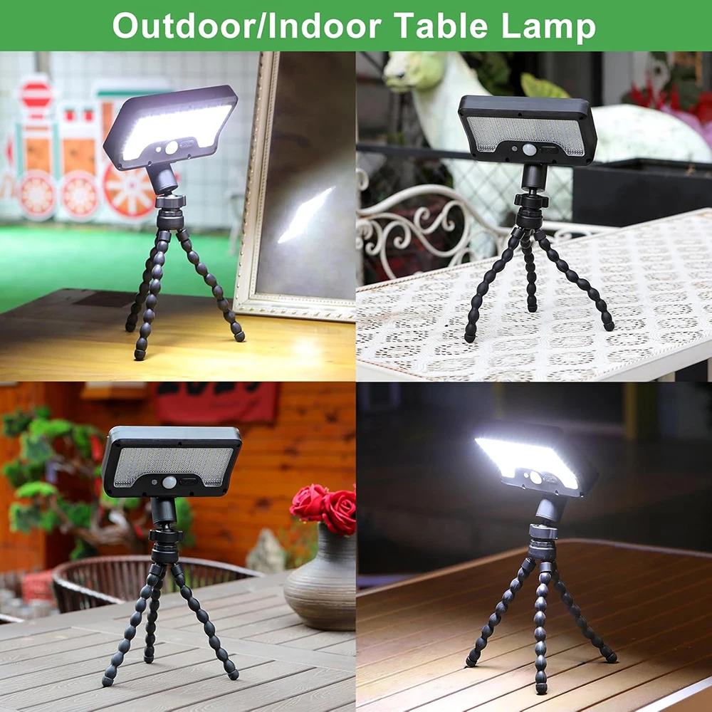 Lot de 2 lampes solaires solaires à 92 LED à détecteur de mouvement à clipser étanche IP65 – Image 2