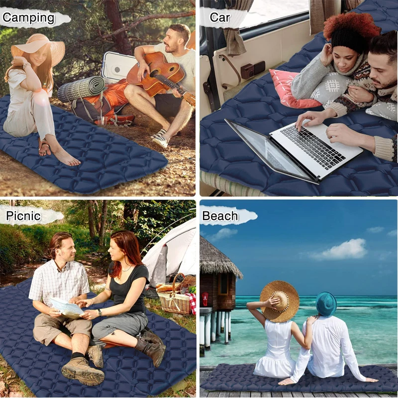 Matelas gonflable ultraléger Coussin d'air d'extérieur Randonnée WESTTUNE – Image 6