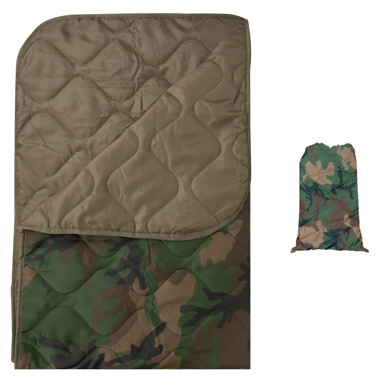 Sac de couchage chaud/Couette de camping ultralégère camouflage -10℃/~20℃Welead Camo Woobie