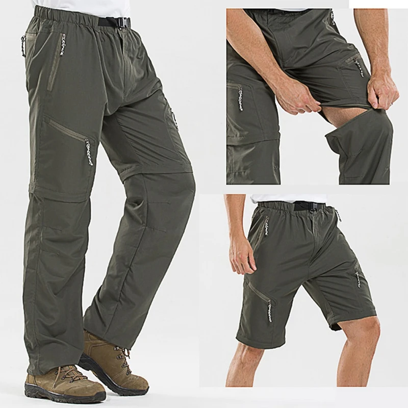 Pantalon/short tactique été h/f séchage rapide imperméable – Image 5
