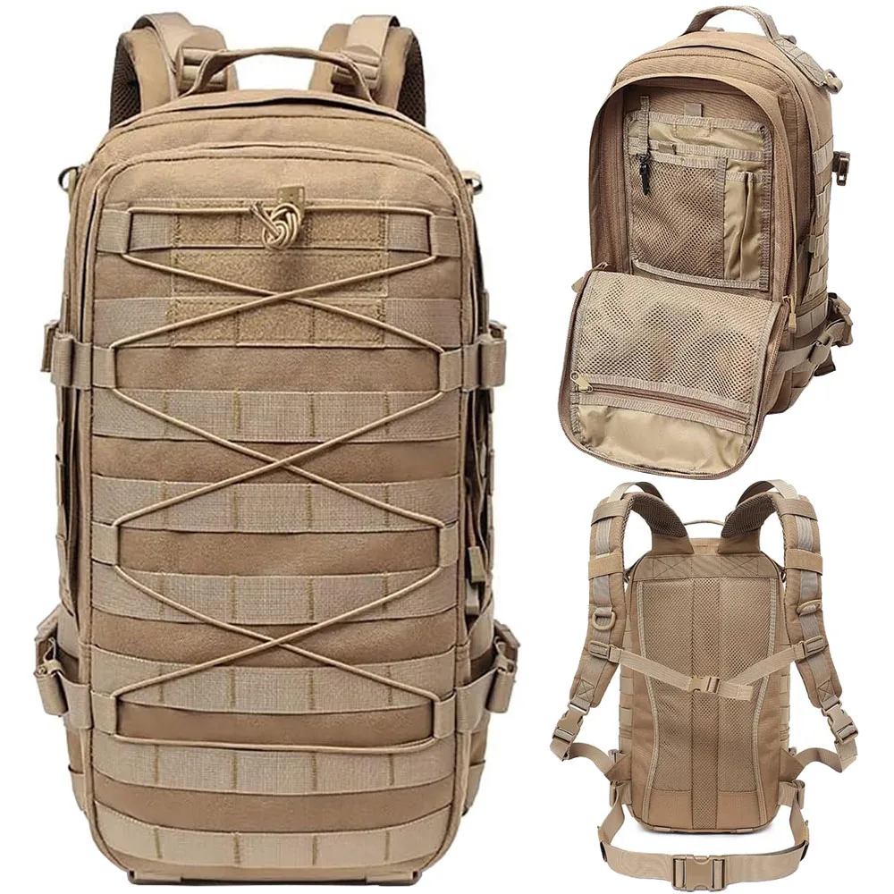 Sac à dos tactique multifonctionnel Alpinisme Chasse Sac de voyage Trekking Pêche Molle EDC