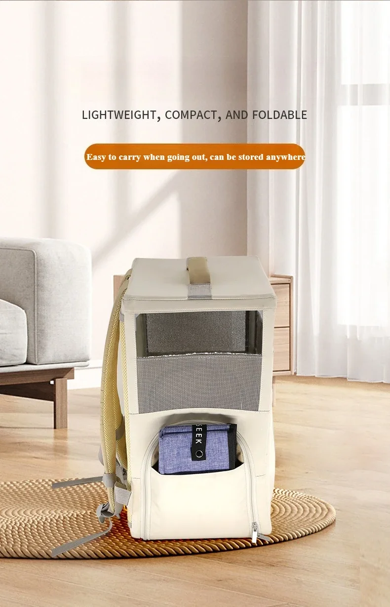 Bac à litière pour chat portable, résistant aux fuites, pliable – Image 10
