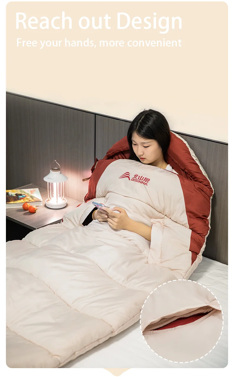 Sac de couchage XL imperméable pour adultes – Image 10