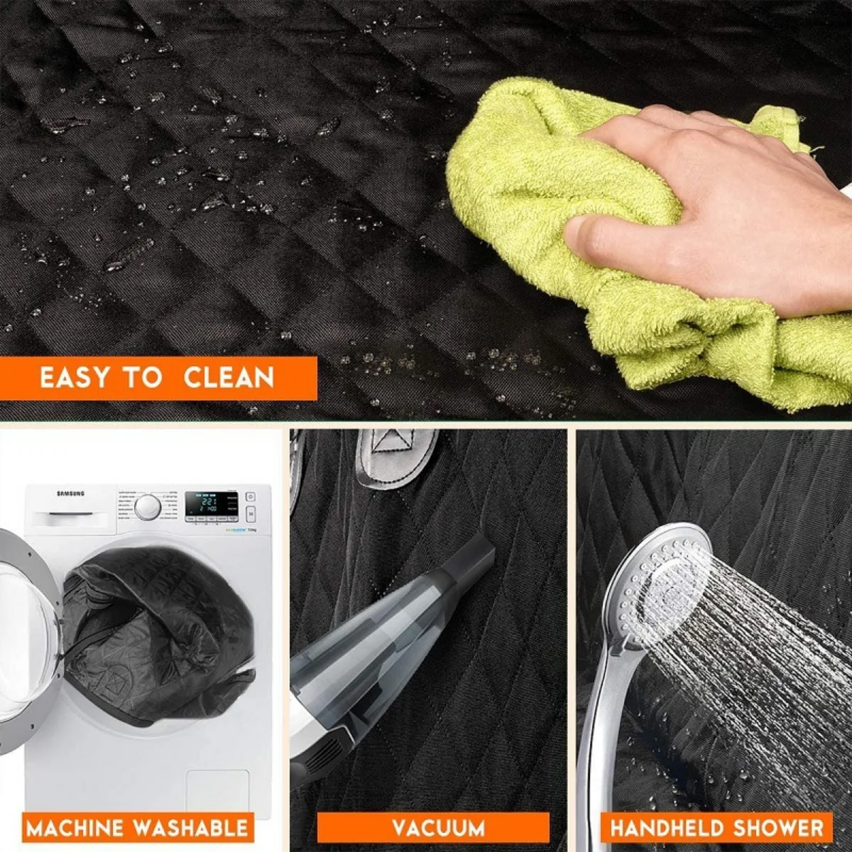 Housse imperméable, tapis de protection de siège arrière – Image 12