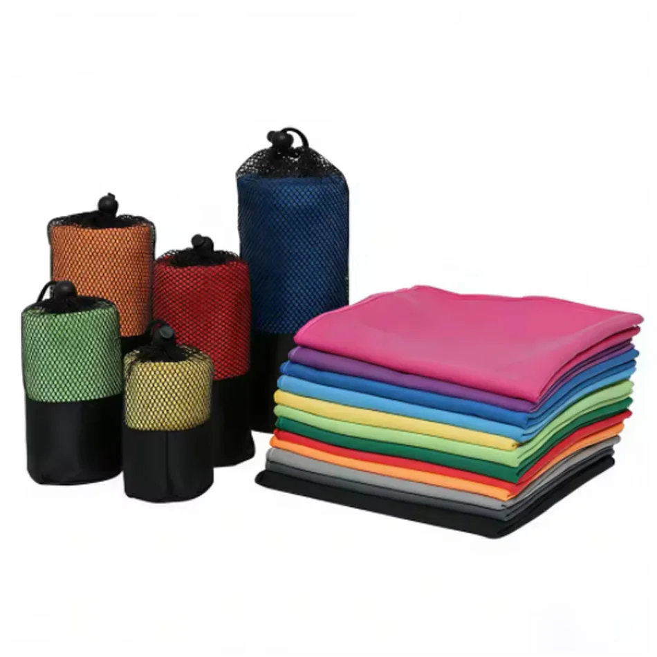 Serviette en microfibre, super absorbante séchage rapide, plage/yoga/natation/gym douce et légère – Image 3