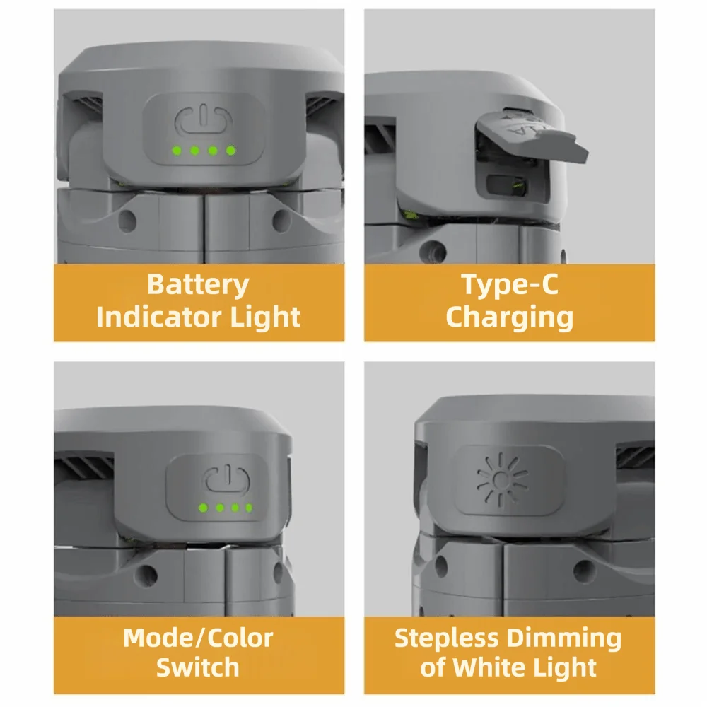 Lampe LED rechargeable 13h d'autonomie pliable ajustable – Image 15