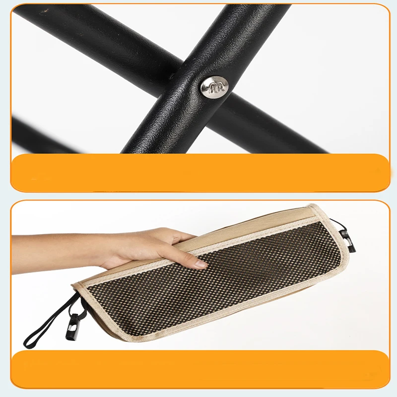 Tabouret ultra-léger ultra compact, pliant pêche camping plein air – Image 6