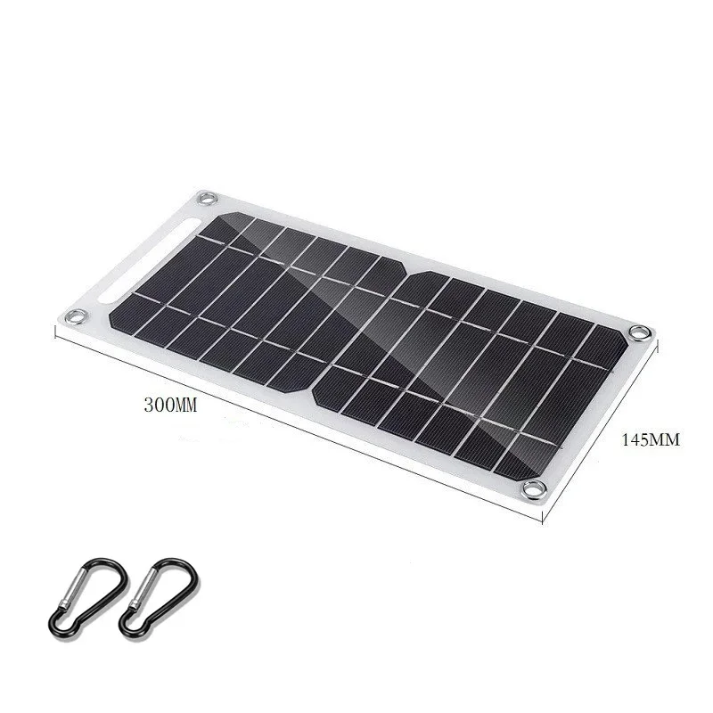 Panneau solaire 5V USB Type-C chargeur téléphone portable – Image 10