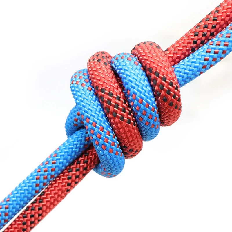 Corde statique de roche 15/20/30m, corde d'escalade en plein air, Couleur aléatoire – Image 6