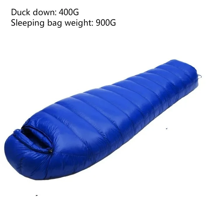 Sac de couchage ultra léger en duvet d'hiver et d'automne 400 g, 1 200 g 0 à -10 – Image 21