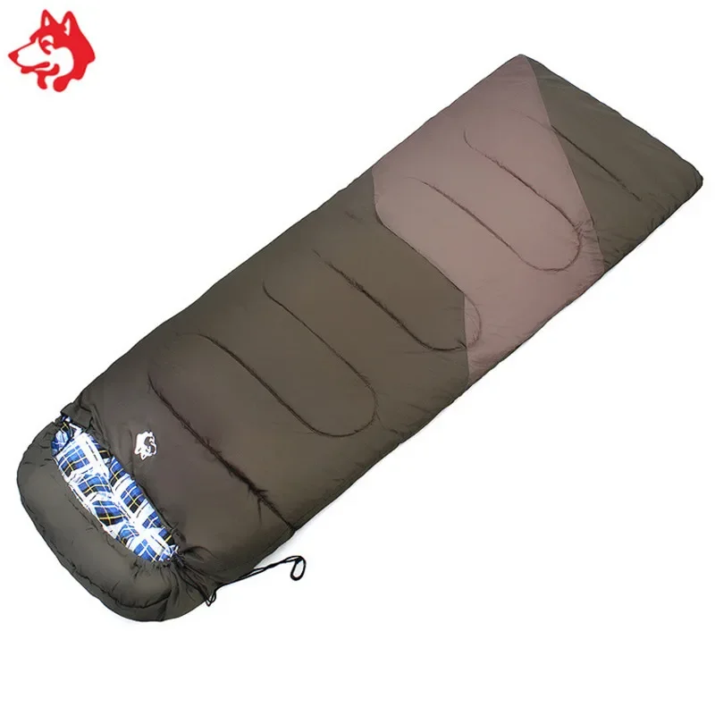 Sac de couchage double en coton à maillons imperméable - Sacs de couchage 0/-10 °C Jungle king – Image 7