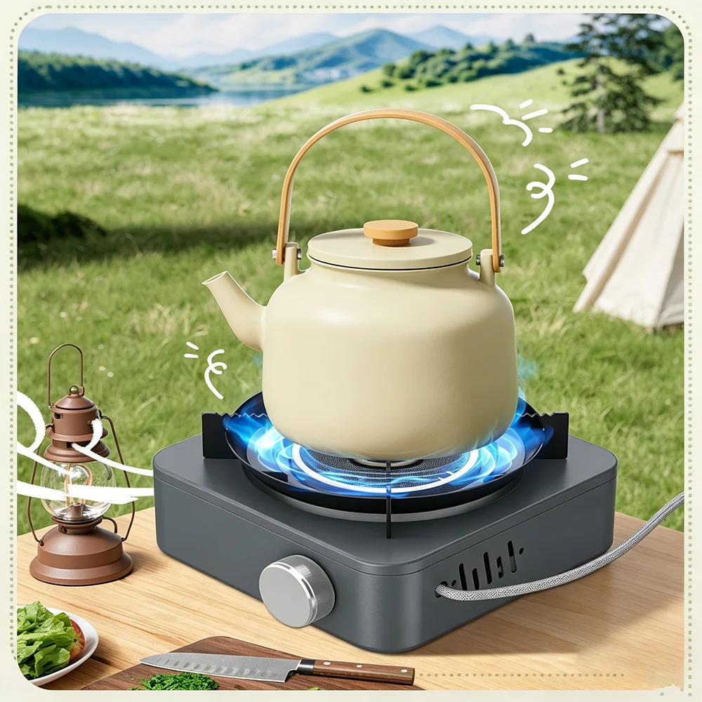 Réchaud infrarouge double brûleur 5000W haute puissance – Image 6