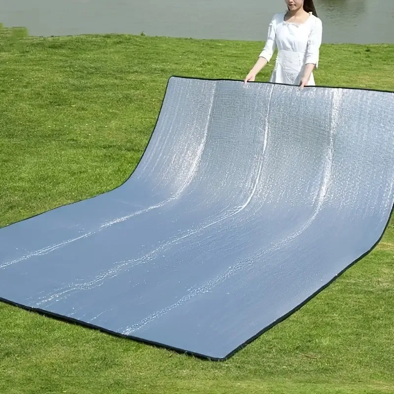 Tapis/Nappe/Isolent sol de camping imperméable, en mousse, pliable, matelas de couchage, pique-nique/plage/matelas