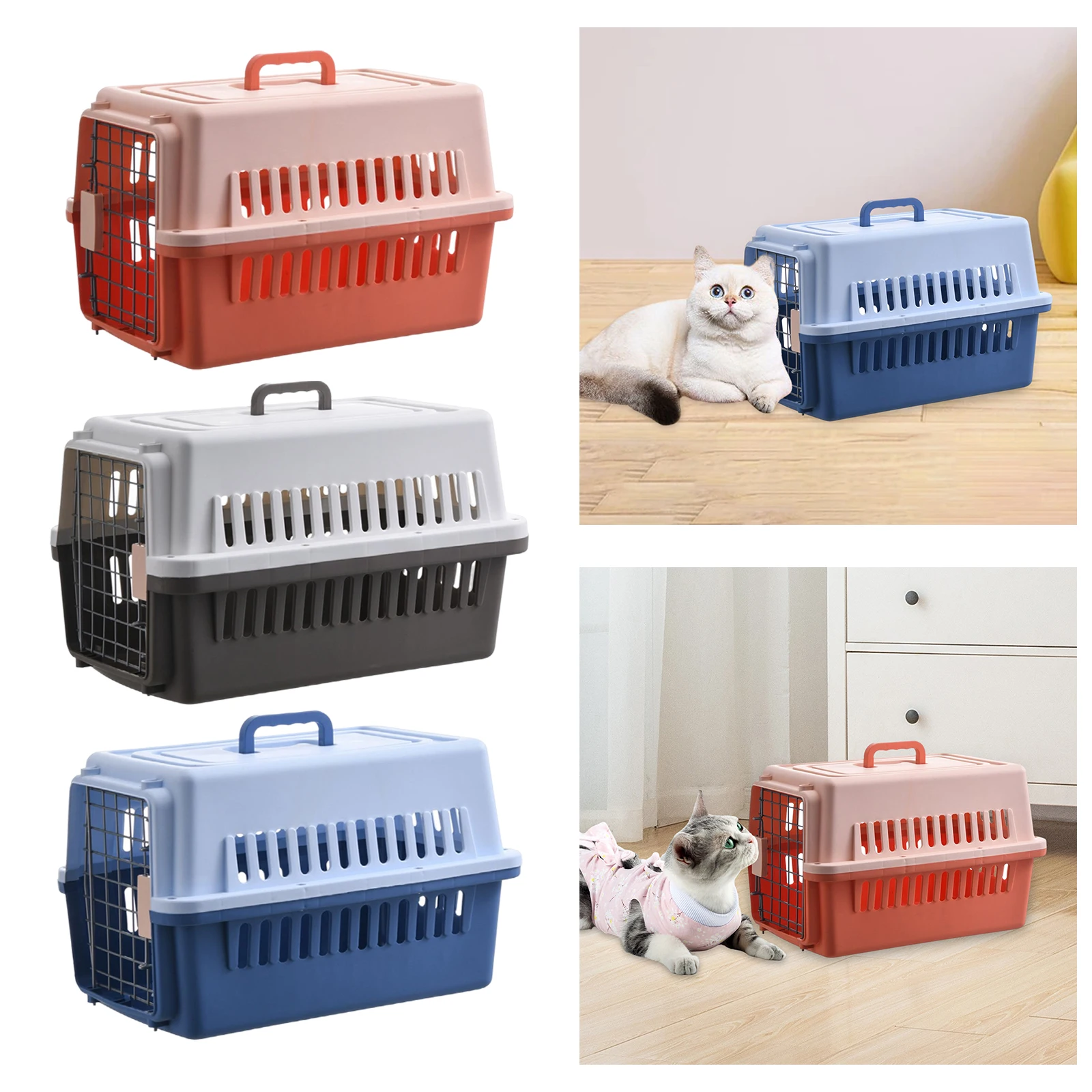 Caisse de voyage portable pour animaux de compagnie petit chien ou chat
