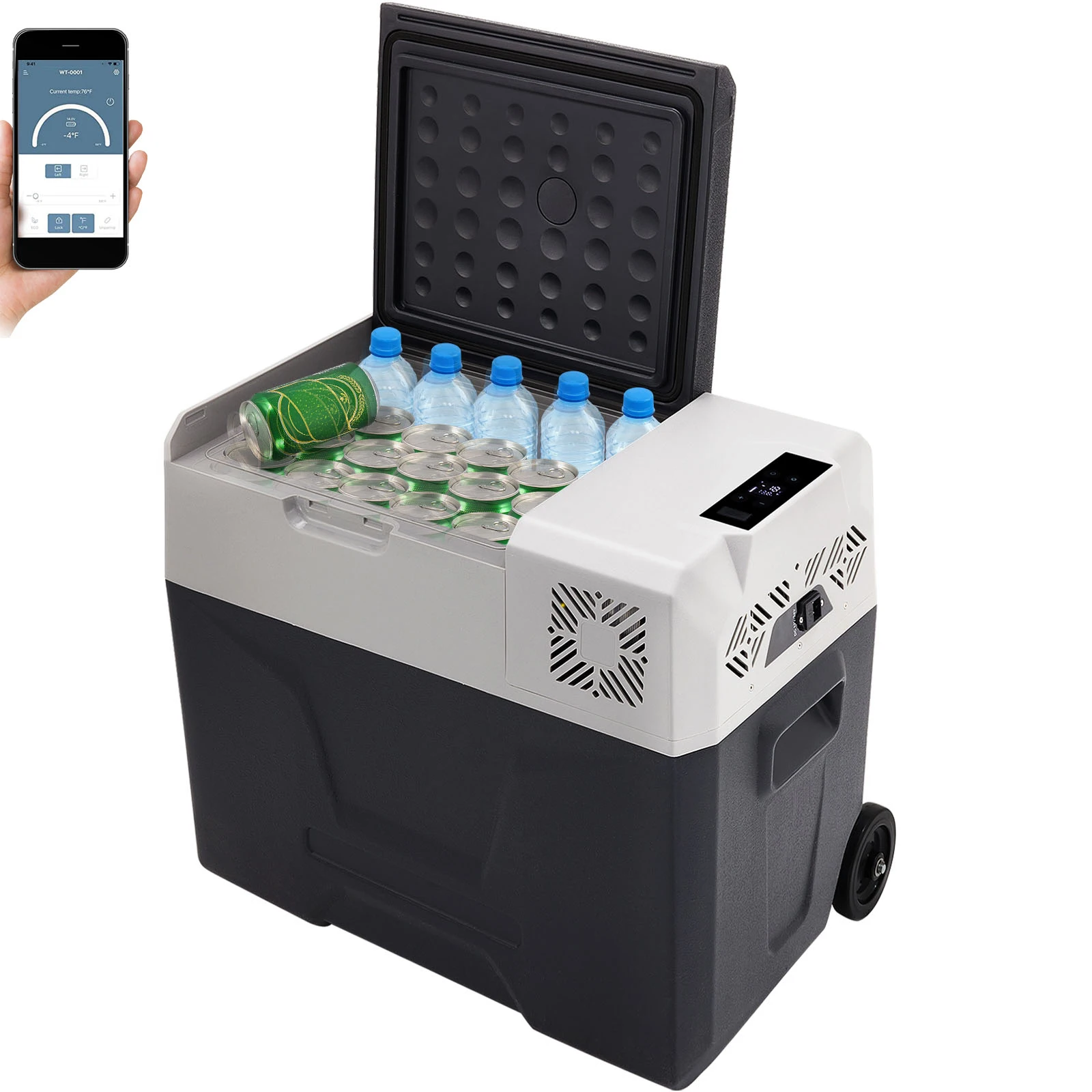 glacière éléctirque 15-55L Compresseur électrique 12V/24V DC 110-240V AC Succebuy – Image 14
